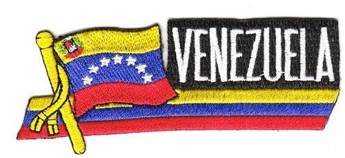 Fahnen Sidekick Aufnäher Venezuela