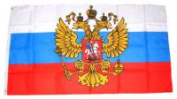 Flagge / Fahne Russland Adler Hissflagge 90 x 150 cm