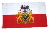 Flagge / Fahne Lübeck Prachtwappen Hissflagge 90 x 150 cm