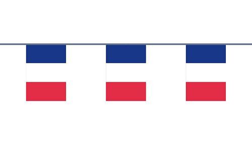 Fahnenkette Frankreich 6 m, Flaggenketten
