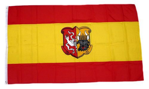 Fahne Mecklenburg Strelitz Hissflagge 90 x 150 cm Flagge 