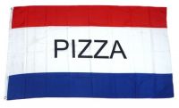 Fahne / Flagge Pizza 90 x 150 cm