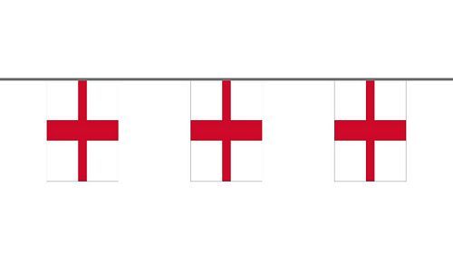 Fahnenkette England 6 m, Flaggenketten