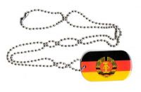 Dog Tag Fahne DDR