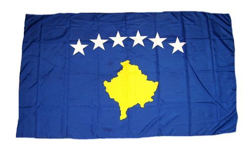 Fahne / Flagge Kosovo 30 x 45 cm