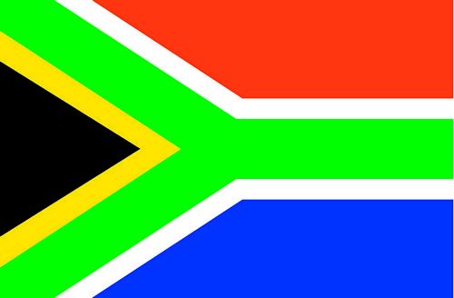 Fahnen Aufkleber Sticker Südafrika