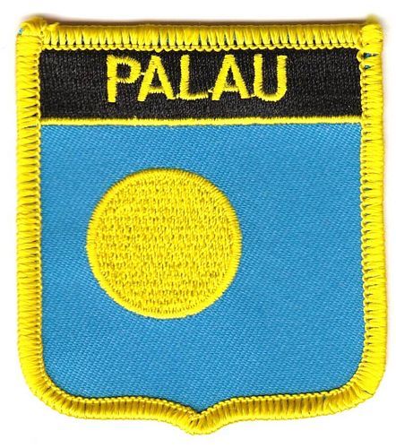 Wappen Aufnäher Fahne Palau