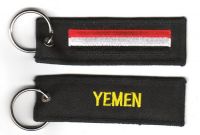 Fahnen Schlüsselanhänger Jemen