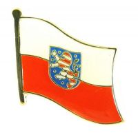 Flaggen Pin Thüringen