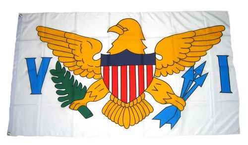 Flagge / Fahne USA Virgin Islands Jungferninseln 90 x 150 cm