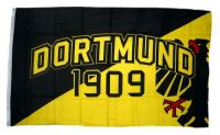 Fahne / Flagge Dortmund 1909 Wappen 90 x 150 cm
