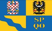 Fahne / Flagge Tschechien - Olmütz 90 x 150 cm