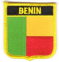 Wappen Aufnäher Fahne Benin
