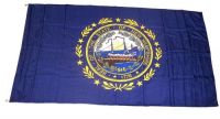 Fahne / Flagge USA - New Hampshire 90 x 150 cm