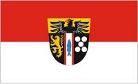 Fahne / Flagge Landkreis Kaiserslautern 90 x 150 cm