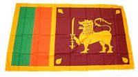 Flagge Fahne Sri Lanka 30 x 45 cm