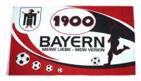 Fahne / Flagge Bayern 1900 Mein Verein 90 x 150 cm