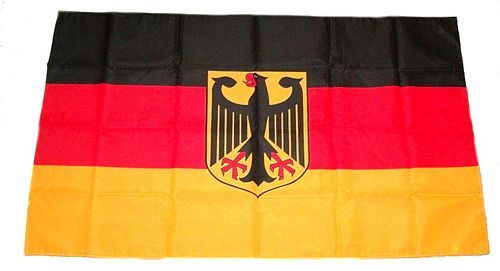 Fahne / Flagge Deutschland Adler 30 x 45 cm
