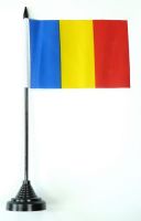 Fahne / Tischflagge Rumänien NEU 11 x 16 cm Flaggen