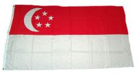 Flagge / Fahne Singapur Hissflagge 90 x 150 cm