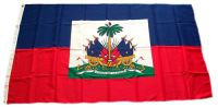 Flagge / Fahne Haiti Wappen Hissflagge 90 x 150 cm