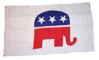 Fahne / Flagge USA - Republikaner 90 x 150 cm