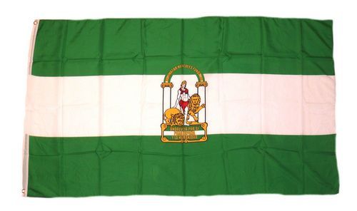 Fahne / Flagge Spanien - Andalusien 90 x 150 cm