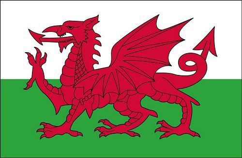 Fahnen Aufkleber Sticker Wales