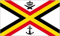Fahne / Flagge Belgien Seekriegsflagge 90 x 150 cm