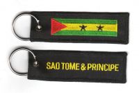 Fahnen Schlüsselanhänger Sao Tome