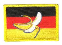 Fahnen Aufnäher Bananenrepublik Deutschland