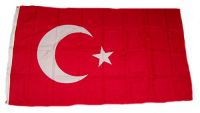 Flagge / Fahne Türkei Hissflagge 90 x 150 cm