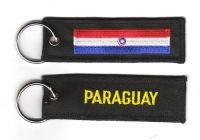 Fahnen Schlüsselanhänger Paraguay