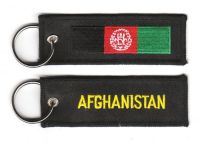 Fahnen Schlüsselanhänger Afghanistan