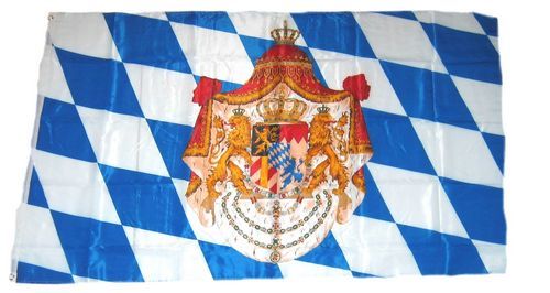 Fahne Freistaat Bayern Raute Hissflagge 150 x 250 cm Flagge 
