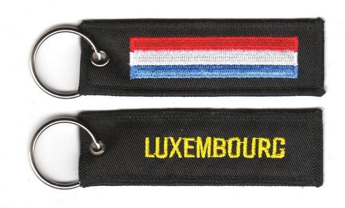 Fahnen Schlüsselanhänger Luxemburg
