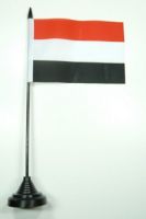 Fahne / Tischflagge Jemen NEU 11 x 16 cm Flaggen