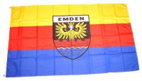 Flagge / Fahne Emden Hissflagge 90 x 150 cm