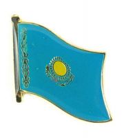 Flaggen Pin Fahne Kasachstan Pins Anstecknadel Flagge