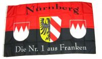 Fahne / Flagge Fußball Nürnberg 90 x 150 cm