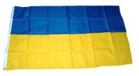 Flagge / Fahne Ukraine Hissflagge 90 x 150 cm