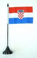 Fahne / Tischflagge Kroatien NEU 11 x 16 cm Flaggen