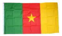 Flagge / Fahne Kamerun Hissflagge 90 x 150 cm