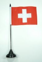 Fahne / Tischflagge Schweiz NEU 11 x 16 cm Flaggen
