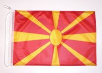 Bootsflagge Mazedonien 30 x 45 cm