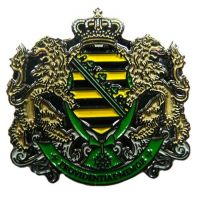 Pin Königreich Sachsen Wappen Anstecker NEU Anstecknadel