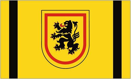 Fahne / Flagge Landkreis Meißen 90 x 150 cm