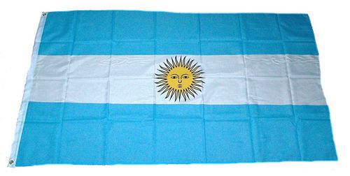 Flagge Fahne Argentinien Hissflagge 60 x 90 cm 