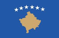 Fahnen Aufkleber Sticker Kosovo