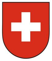 Wappenschild Aufkleber Sticker Schweiz